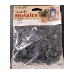 Akril mozaik - fekete