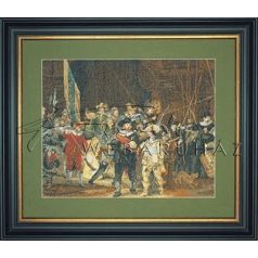 Hímzőkészlet - Rembrandt - Éjjeli őrjárat