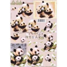 Panda mama bocsokkal, Fázisos 3D