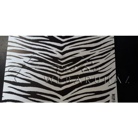 Kartonpapír - Zebra mintás - 10 lap